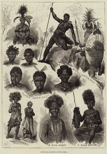 Zulus and Kaffirs of South Africa